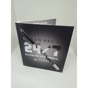 New URBAN DECAY Matte black Travel Glide On Eye pencil Waterproof Eyeliner .03oz